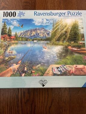 Ravens-burger puzzle 1000 Life at the Lake